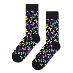 Black Bow Crew Sock