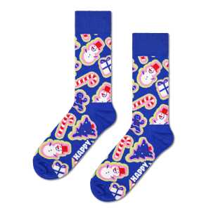 Blue Christmas Stuff Crew Sock