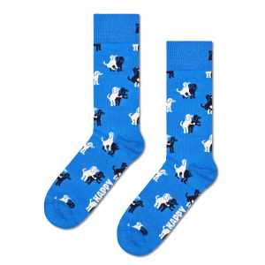 Blue Doggy Style Crew Sock