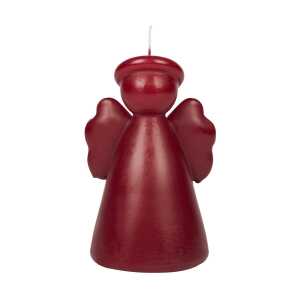 Broste Copenhagen Angel sculpture Kerze 14 cm Burgundy