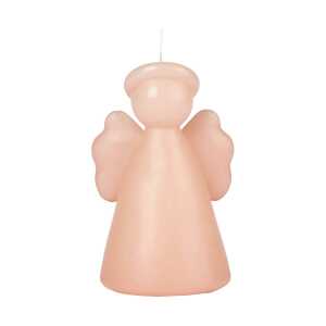 Broste Copenhagen Angel sculpture Kerze 14 cm Dusty peach rose