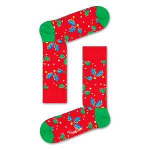 Gemusterte rote Socken: Holly | Happy Socks