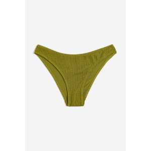 H&M Bikinihose Olivgrün, Bikini-Unterteil in Größe 34. Farbe: Olive green