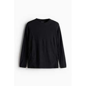 H&M Rashguard Schwarz, Sport – T-Shirts in Größe M. Farbe: Black