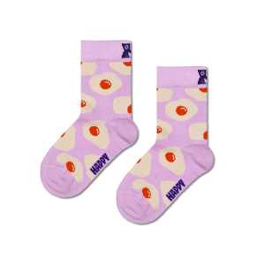 Hellviolette Ei Crew Socken