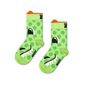 Kids Green Dragon Crew Sock