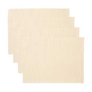 Linum Uni Tischset 35x46 cm 4er-Pack Cremiges Beige