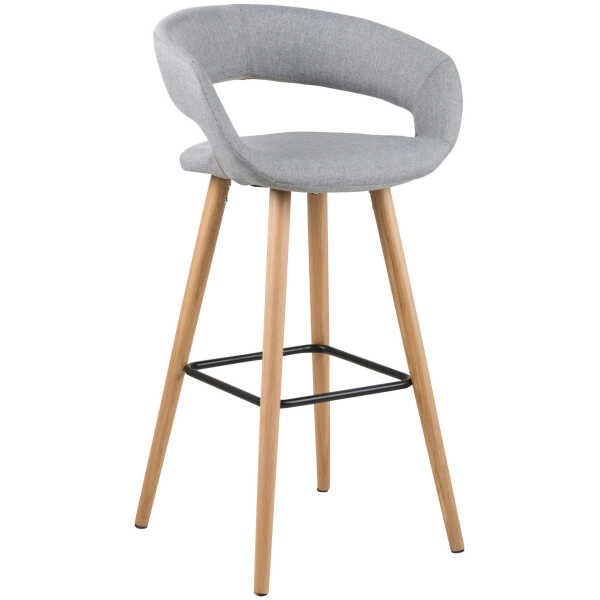 Carryhome BARHOCKER Hellgrau