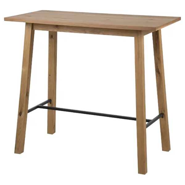 Bartisch 117 x 105 x 58cm Braun