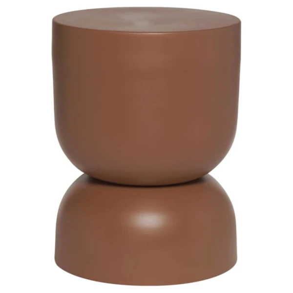 Beistelltisch aus Metall, terrakotta Ø 32 cm