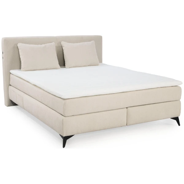 luma-home BOXSPRINGBETT Beige