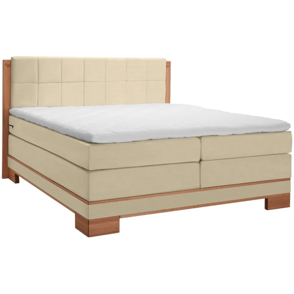 Linea Natura BOXSPRINGBETT Buche, Beige