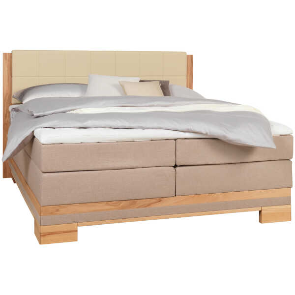 Linea Natura BOXSPRINGBETT Buche, Beige