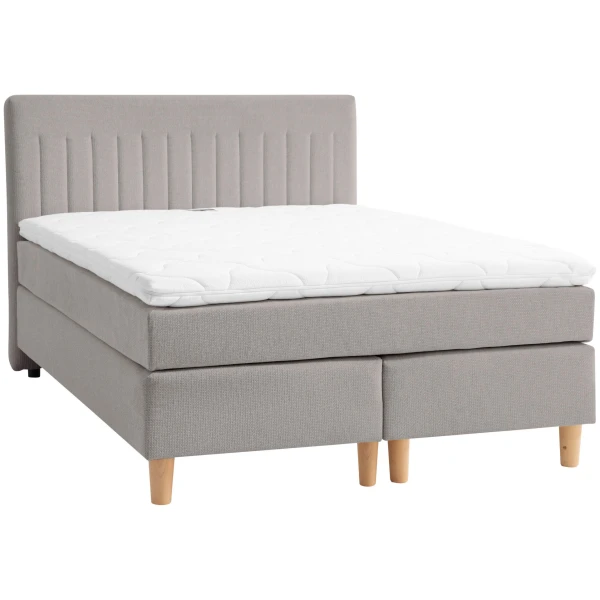 Boxxx BOXSPRINGBETT Grau