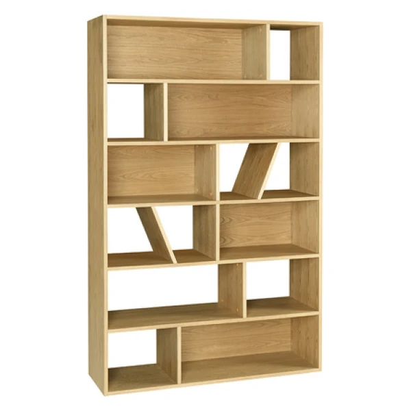 Bücherregal mdf Esche Furnier AZTEQUE
