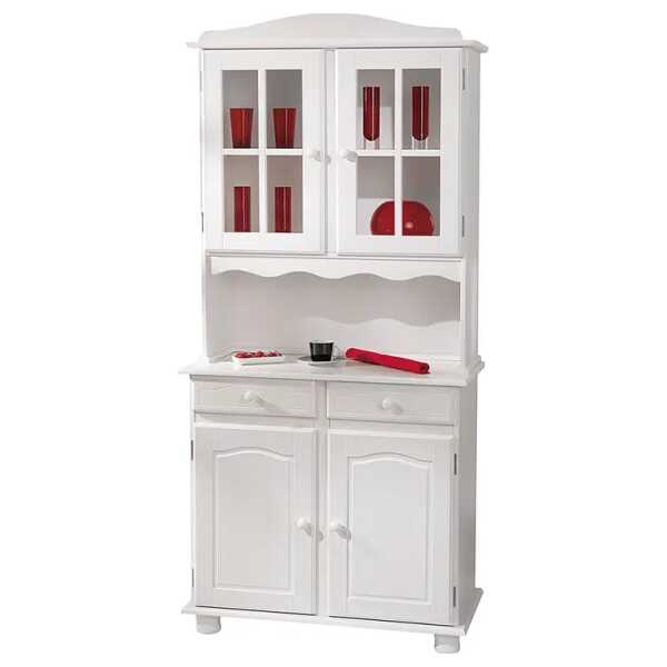 Buffet Asta I 88 x 198 x 43cm Weiß