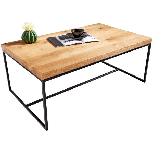 Novel COUCHTISCH Schwarz, Eiche