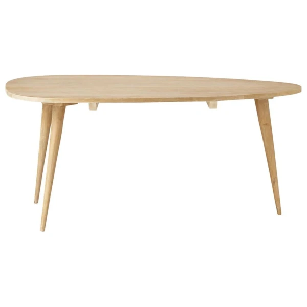 Couchtisch im Vintage-Stil aus massivem Mangoholz, 100 cm