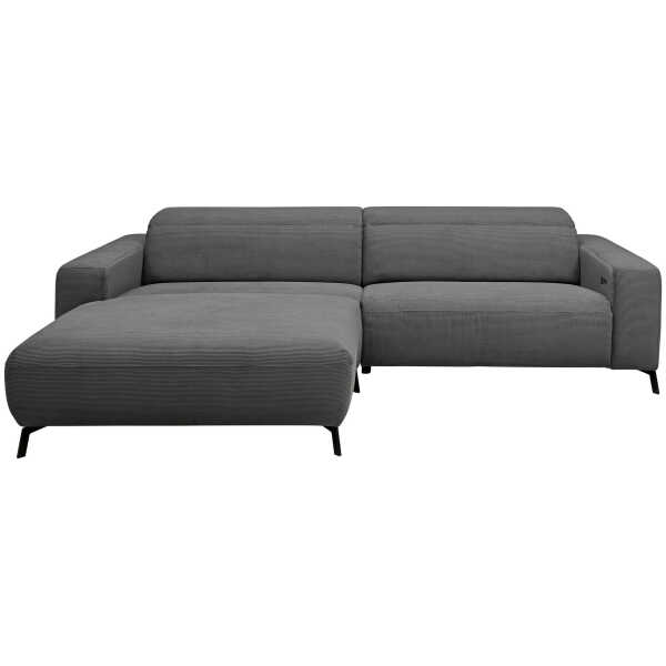 Pure Home Lifestyle ECKSOFA Anthrazit