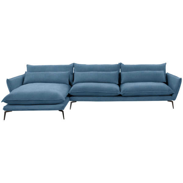 Livetastic ECKSOFA Blau