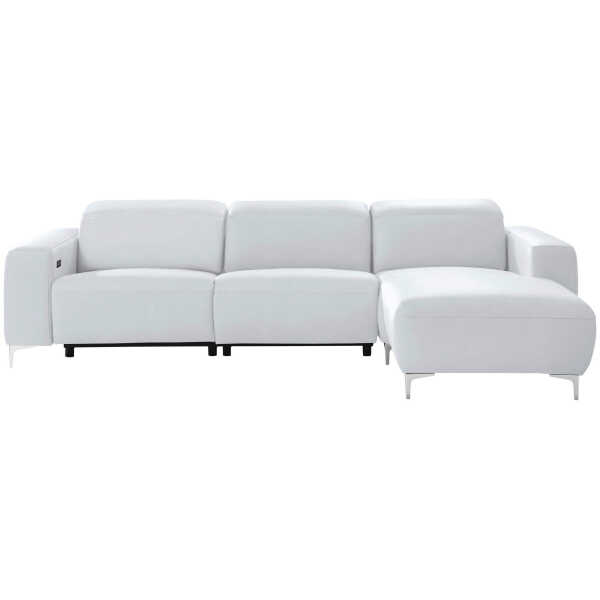 Pure Home Lifestyle ECKSOFA Weiß