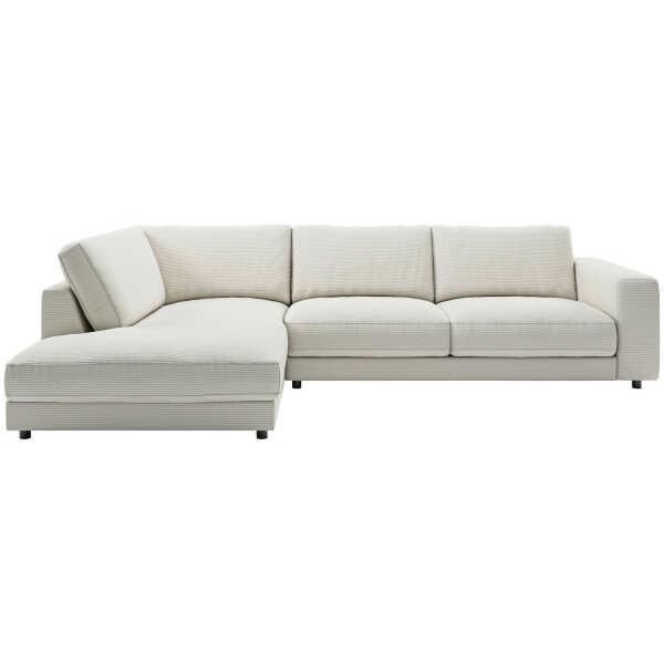 Pure Home Lifestyle ECKSOFA Hellgrau