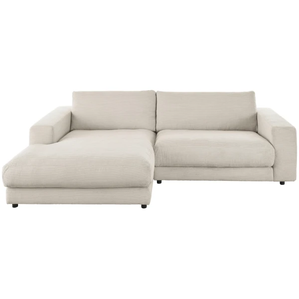 Pure Home Lifestyle ECKSOFA Hellgrau