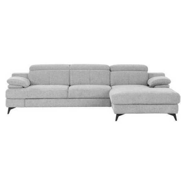 Livetastic ECKSOFA Silber