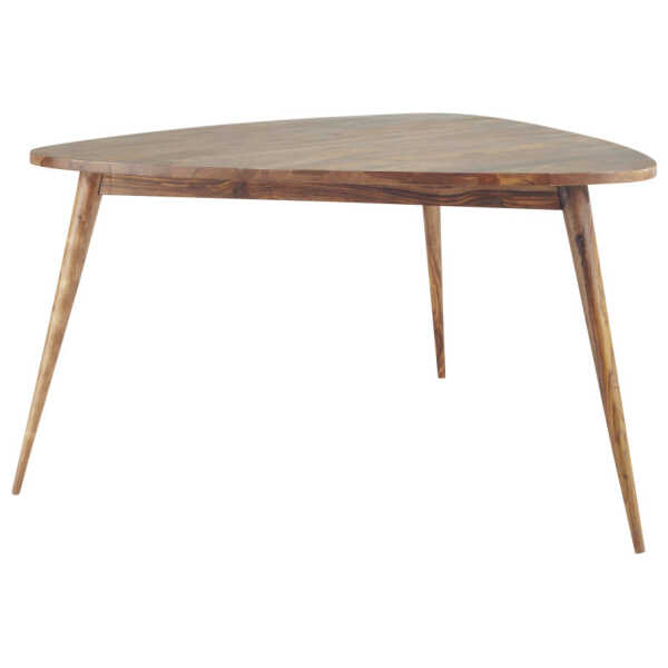 Esstisch im Vintage-Stil aus massivem Sheeshamholz, 6 Personen, L136