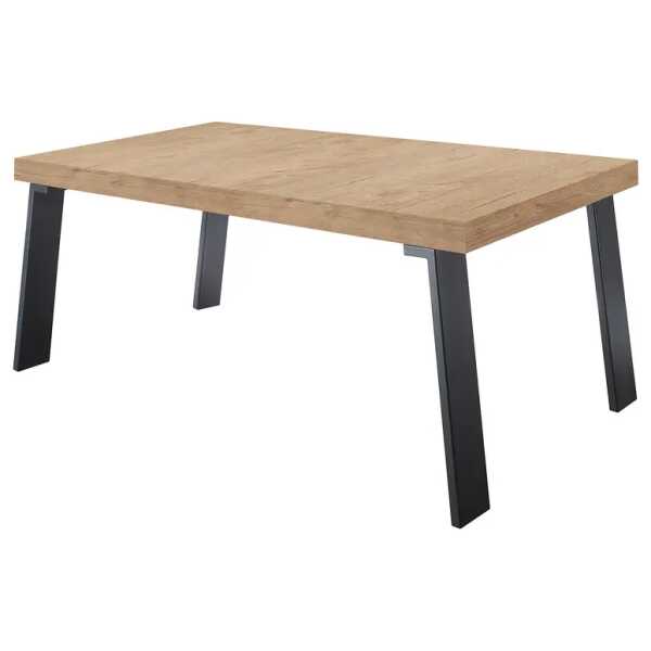 Esstisch Palma I 168 x 88 cm Beige/Eiche Dekor