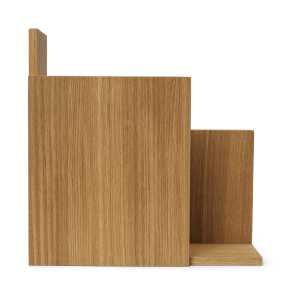 ferm LIVING Stagger Wandregal square Oiled Oak