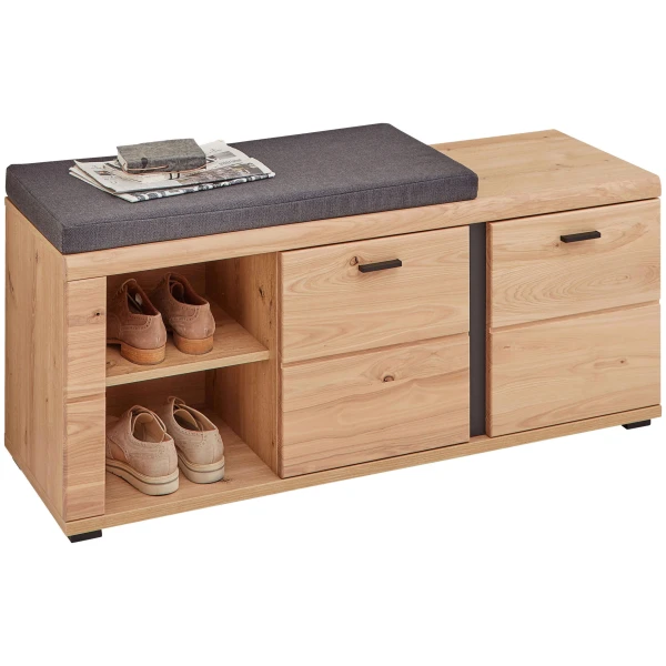 Linea Natura GARDEROBENBANK Eiche, Esche