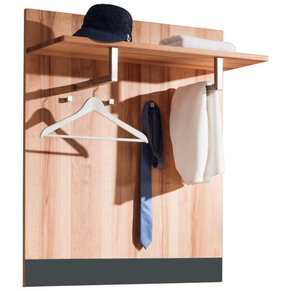 Linea Natura GARDEROBENPANEEL Anthrazit, Buche