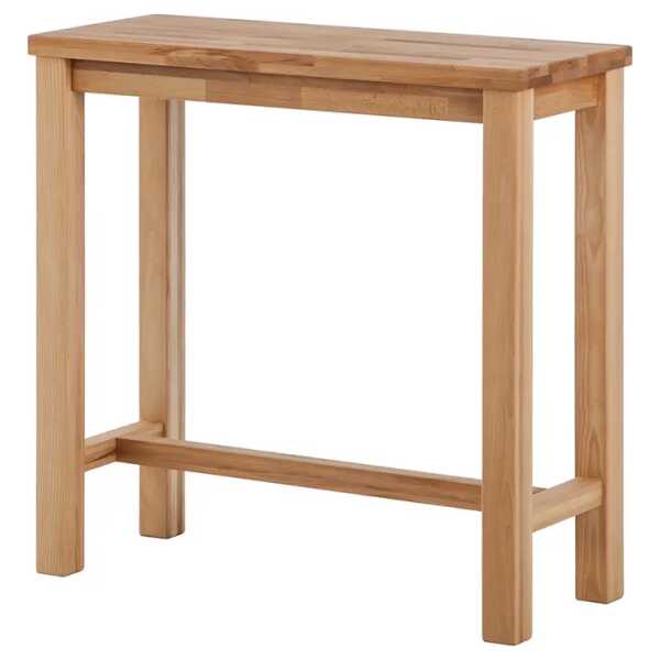 Bartisch LeeWOOD 108 x 107 x 45cm Braun