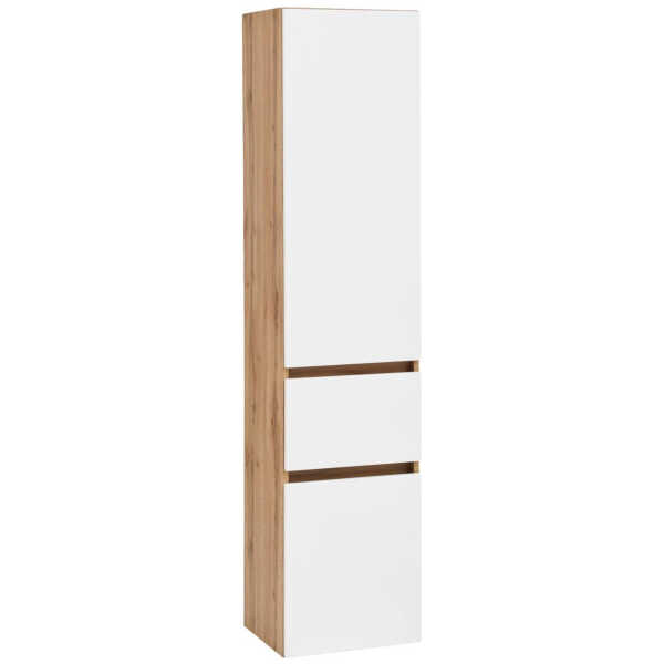Held HOCHSCHRANK Weiß, Eiche
