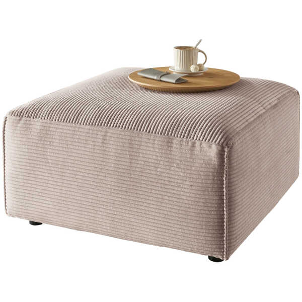 Pure Home Lifestyle HOCKER Taupe