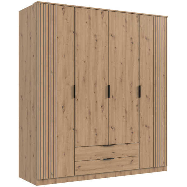 Boxxx KLEIDERSCHRANK Eiche Artisan