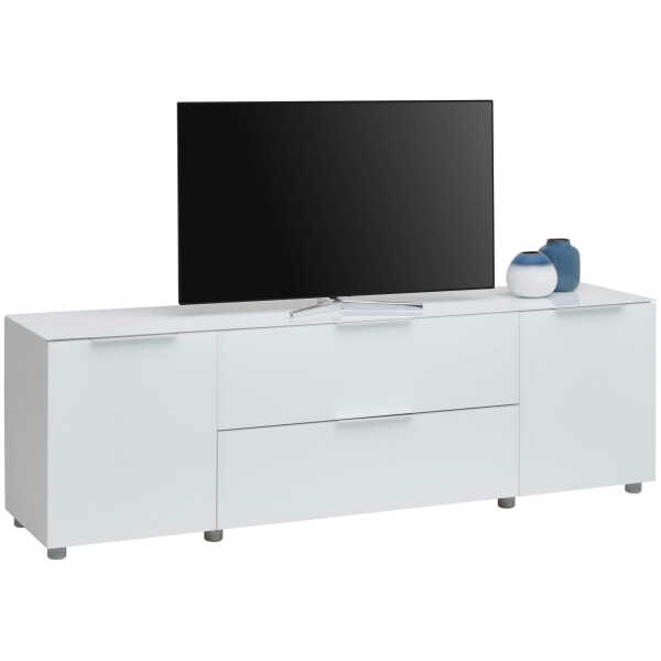 Voleo LOWBOARD Weiß Hochglanz