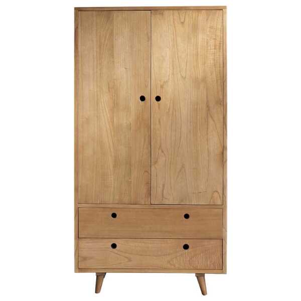 Massiver Mindi-Schrank 190