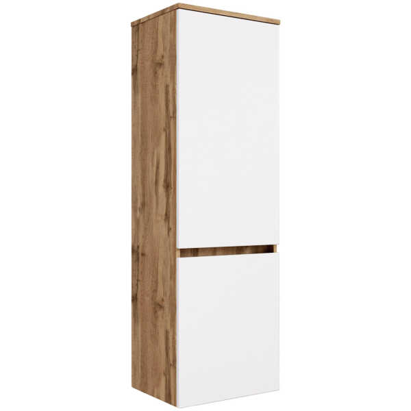 Held MIDISCHRANK Weiß, Eiche Wotan