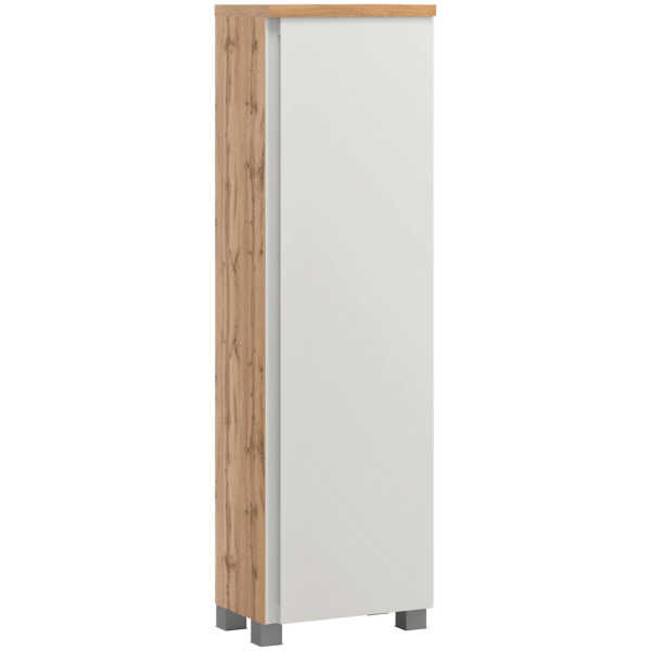 Held MIDISCHRANK Weiß, Eiche Wotan