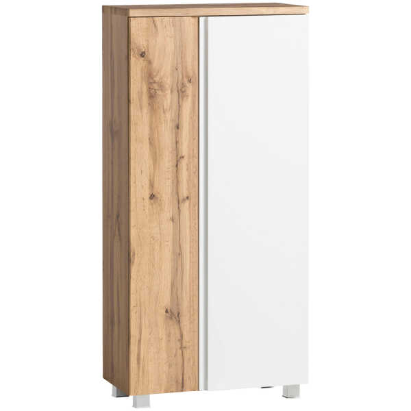 Held MIDISCHRANK Weiß, Eiche Wotan