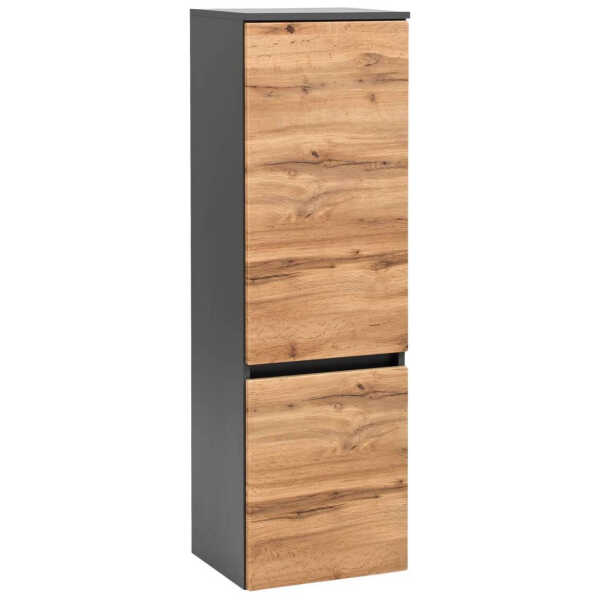 Held MIDISCHRANK Grau, Eiche