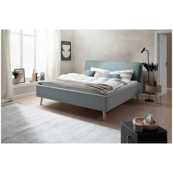 Livetastic POLSTERBETT Hellblau