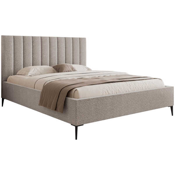 DomoHome POLSTERBETT Grau