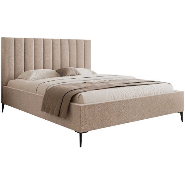 DomoHome POLSTERBETT Beige