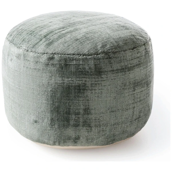 benuta Pure POUF Hellgrün