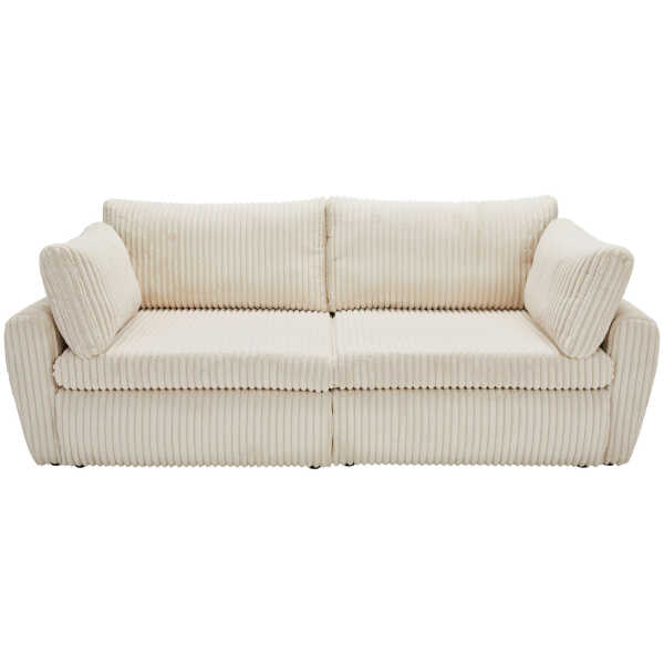 Carryhome SCHLAFSOFA Creme