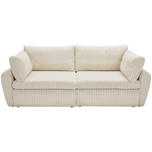 Carryhome SCHLAFSOFA Creme