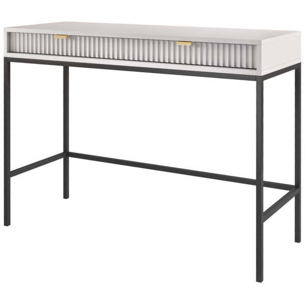 DomoHome SCHMINKTISCH Grau, Schwarz